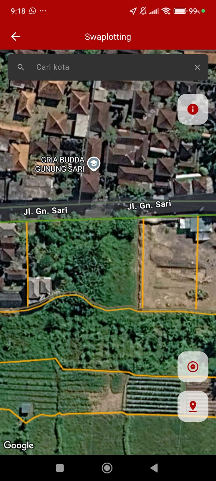 LAND CLOSE TO UBUD CENTER FOR LEASED