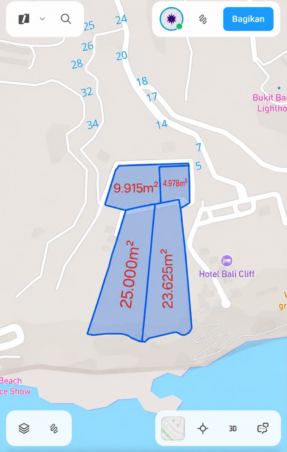 PREMIUM CLIFF FRONT LAND UNGASAN NUSA DUA BALI