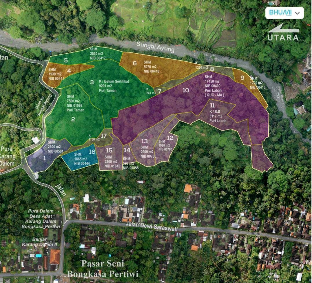 BONGKASA AYUNG RIVER SIDE LAND FOR SALE